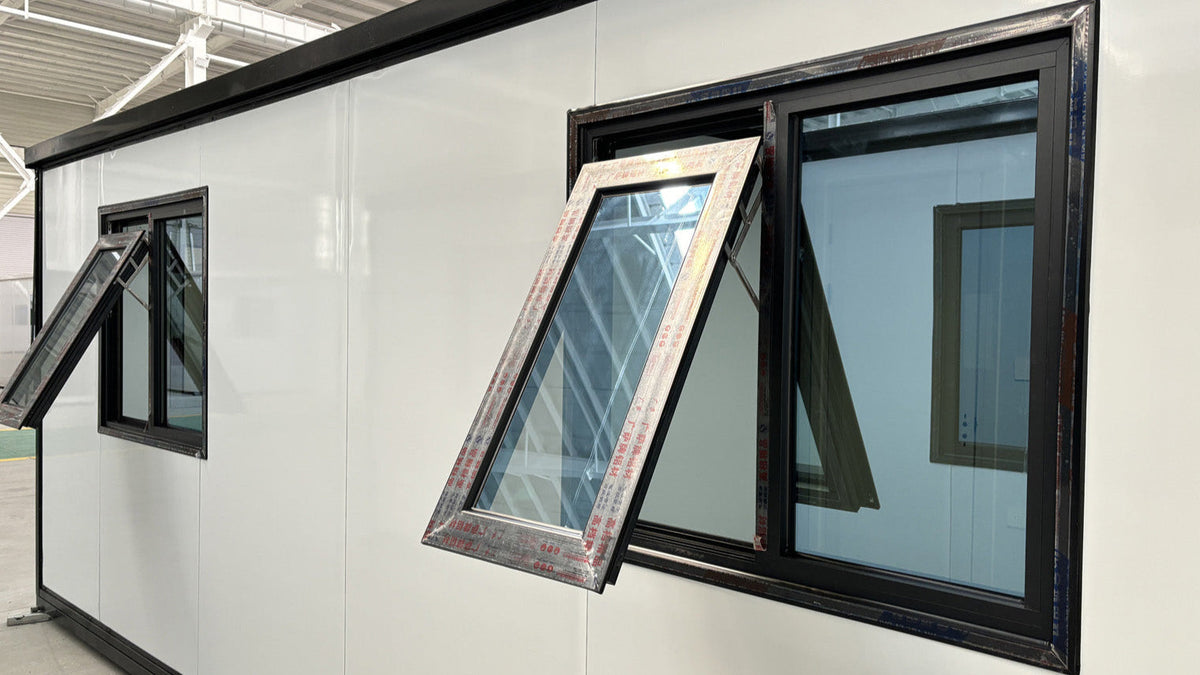 Vista Bode – 40' Expandable Container Office | Expandable Portable Workspace | Off-Grid & Remote Office Solution