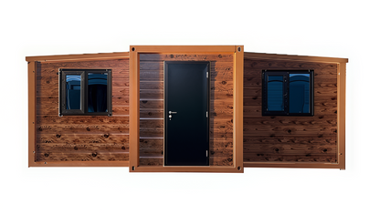 Duo Mod – 20' Hunting Cabin Tiny Home | 2 Bedroom | Full Bath, Kitchen, Dinette & Living Room | 385 SF Tiny Home Rustic Camouflage Design Perfect for Outdoor Enthusiasts