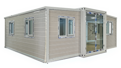 Duo Mod – 20' Expandable Container Home | 1 Bedroom | Full Bath, Kitchen, Dinette & Living Room | 385 SF Tiny Home