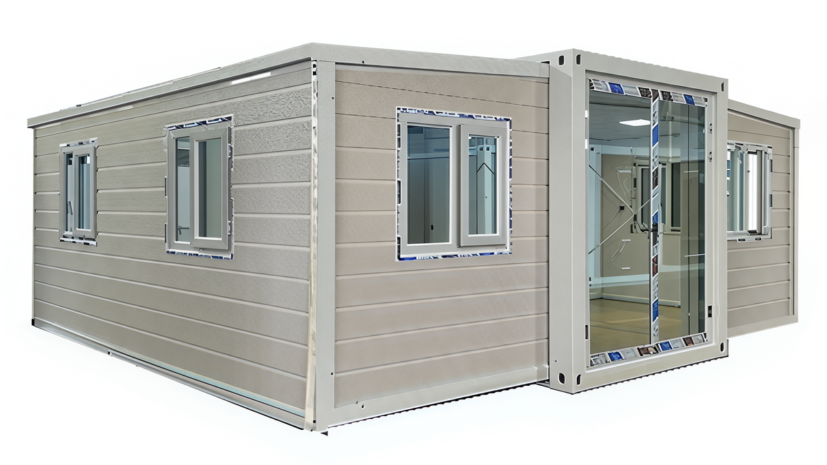 Duo Mod – 20' Expandable Container Home | 2 Bedroom | Full Bath, Kitchen, Dinette & Living Room | 385 SF Tiny Home
