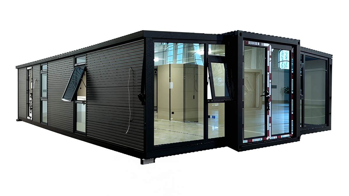Haven Nest – 30' Expandable Container Home | 2 Bedrooms | Full Bath, Kitchen, Living Room | 585 SF Modular Tiny Home