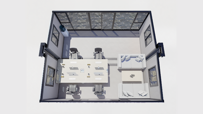 Duo Mod – 20' Expandable Container Office | 385 SF Office Space