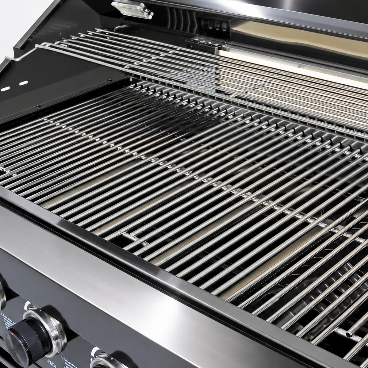 63" 6-Burner 85000 BTU Black Outdoor Kitchen Island Grill + Marble Countertops + Sink