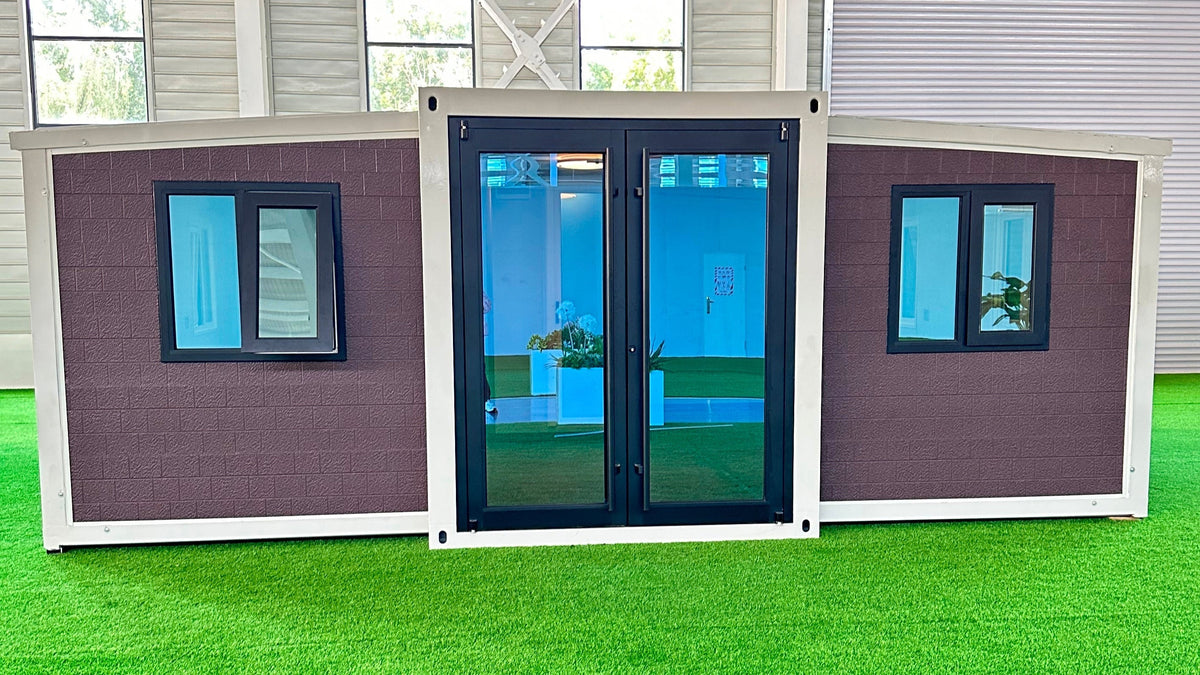 Duo Mod – 20' Expandable Container Home | 2 Bedroom | Full Bath, Kitchen, Dinette & Living Room | 385 SF Tiny Home
