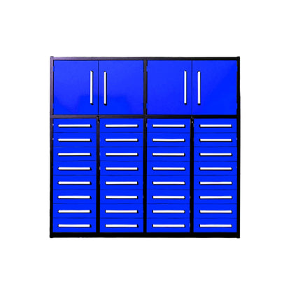 7ft Garage Storage Cabinet (32 Drawers & 2 Cabinets)