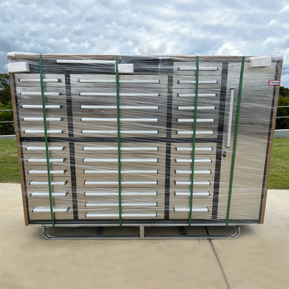 7ft Garage Storage Cabinet (35 Drawers & 1 Cabinet)