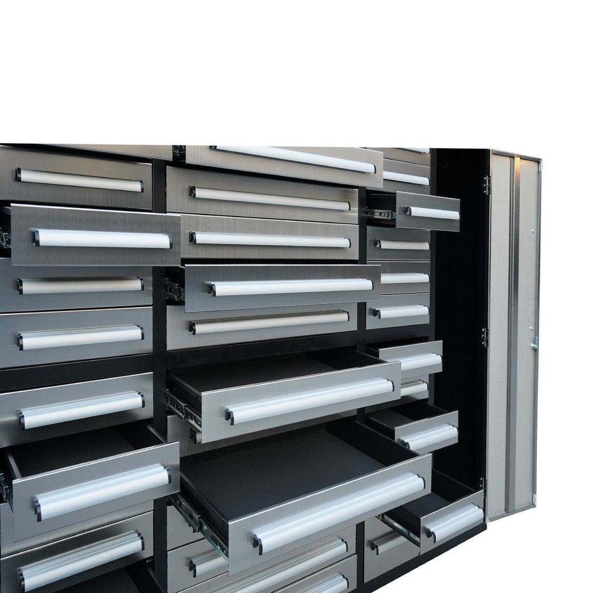 7ft Garage Storage Cabinet (35 Drawers & 1 Cabinet)