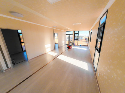 40' Expandable Container Office | 3 Private Offices, Restroom, Reception & Open Workspace | 865 SF