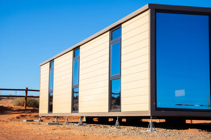 40' Expandable Container Office | 3 Private Offices, Restroom, Reception & Open Workspace | 865 SF