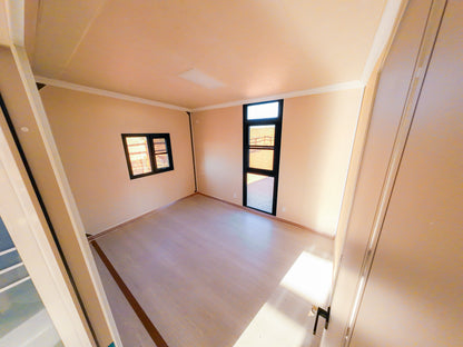 40' Expandable Container Office | 3 Private Offices, Restroom, Reception & Open Workspace | 865 SF