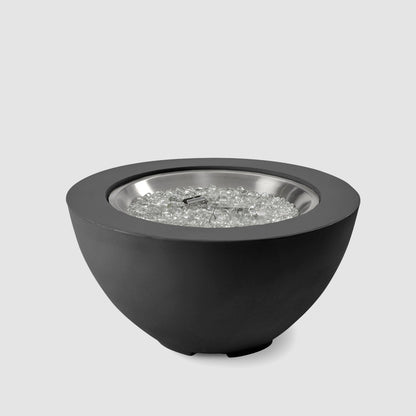 Cove Concrete Bowl Gas Fire Pit