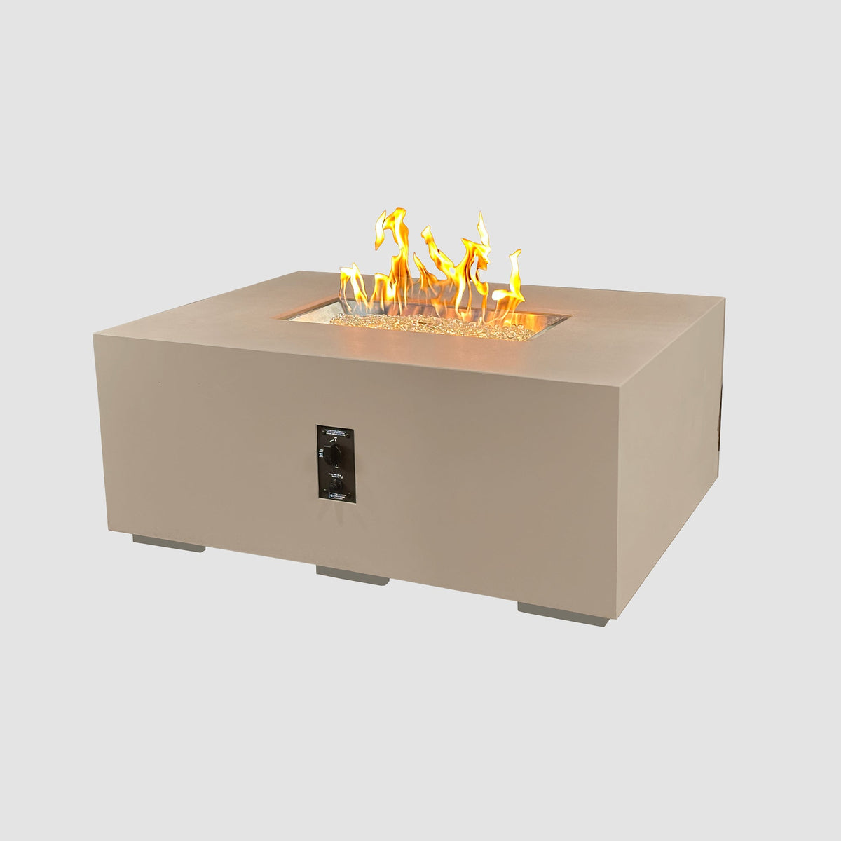 Cove Concrete Linear Gas Fire Pit