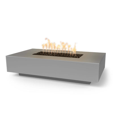 Cabo Linear 66" GFRC Concrete Fire Pit by The Outdoor Plus