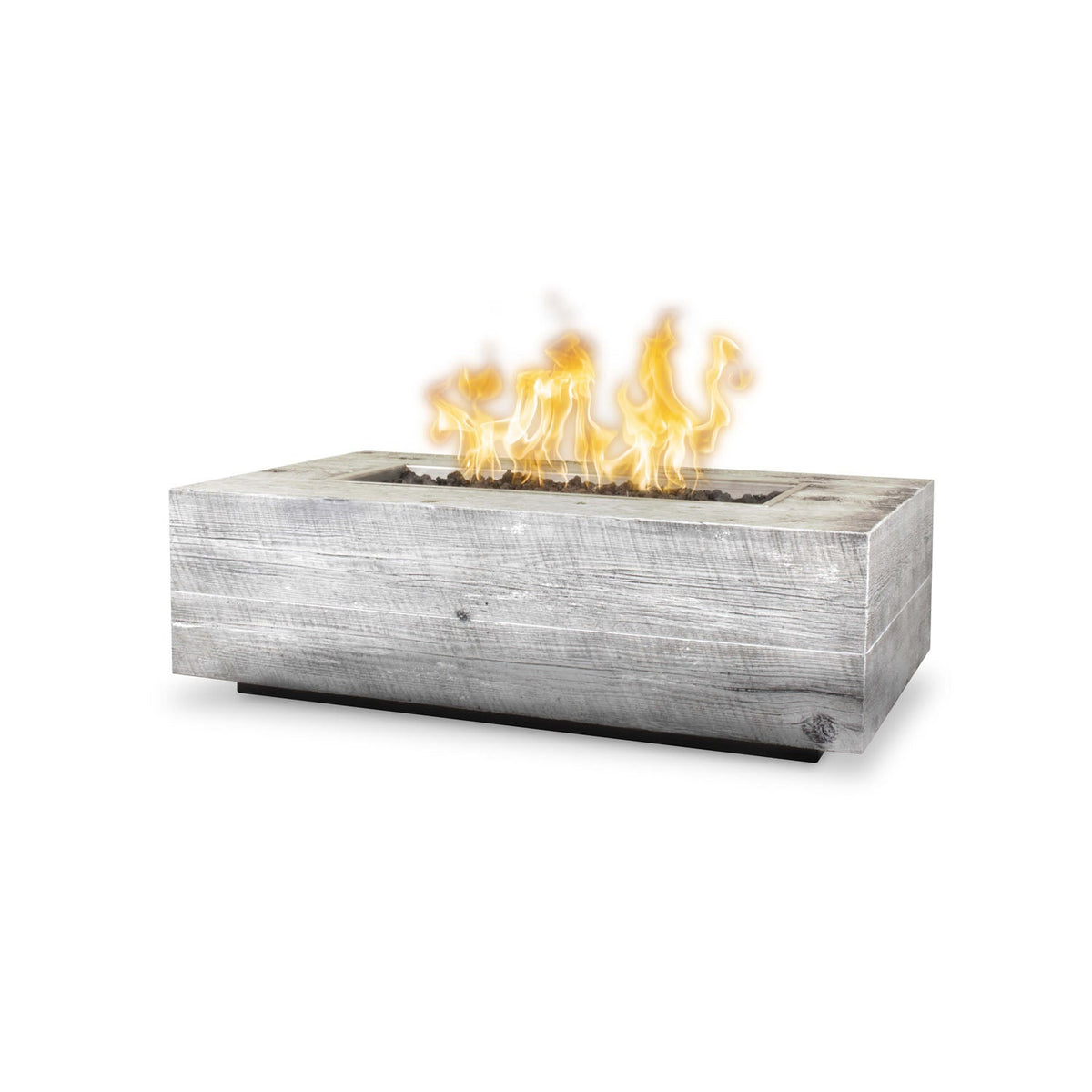 Coronado 84" GFRC Wood Grain Fire Pit by The Outdoor Plus
