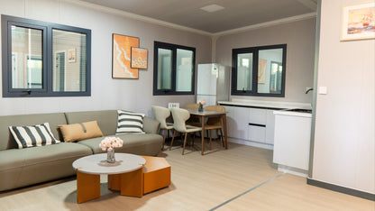 Duo Mod – 20' Expandable Container Home | 2 Bedroom | Full Bath, Kitchen, Dinette & Living Room | 385 SF Tiny Home