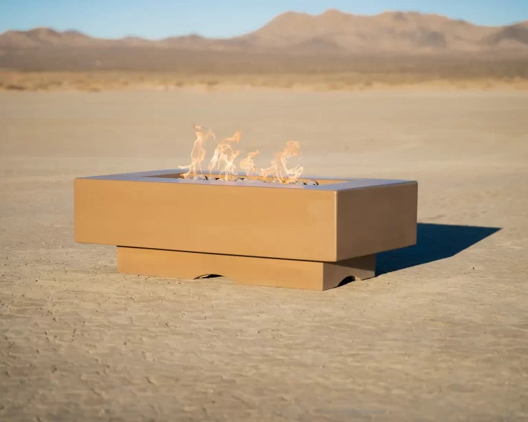 Del Mar 84" GFRC Concrete Fire Pit by The Outdoor Plus