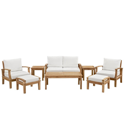 Marina 8 Piece Outdoor Patio Teak Set by Modway