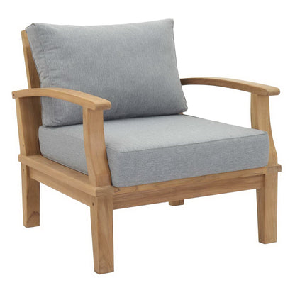 Marina 9 Piece Outdoor Patio Teak Set by Modway
