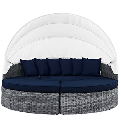 Summon Canopy Outdoor Patio Sunbrella® Daybed by Modway
