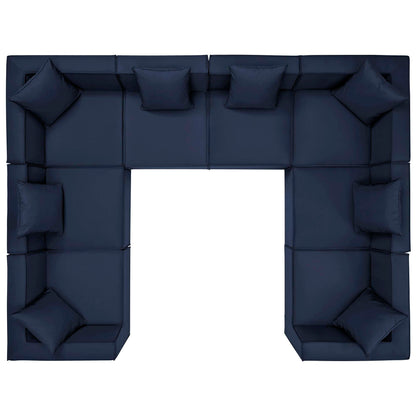 Saybrook 8-Piece Outdoor Patio Upholstered Sectional Sofa by Modway