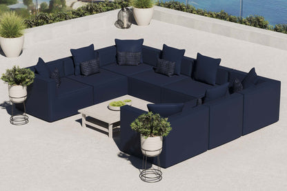 Saybrook 8-Piece Outdoor Patio Upholstered Sectional Sofa by Modway