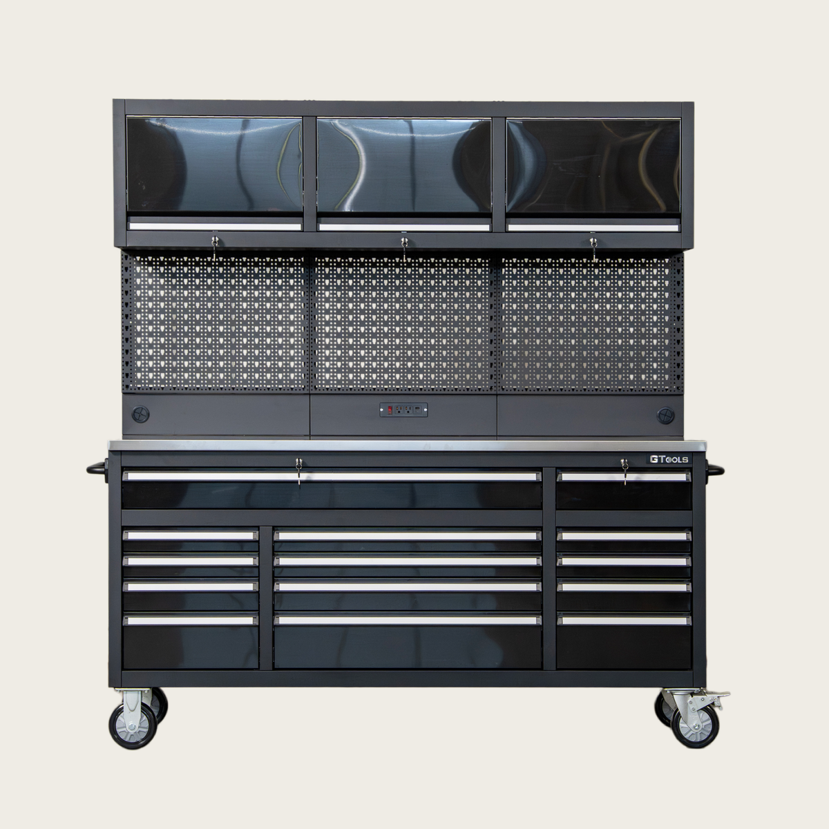 Overhead Pro Special Edition HD 72x79x24 inch Rolling Tool Chest and Workbench