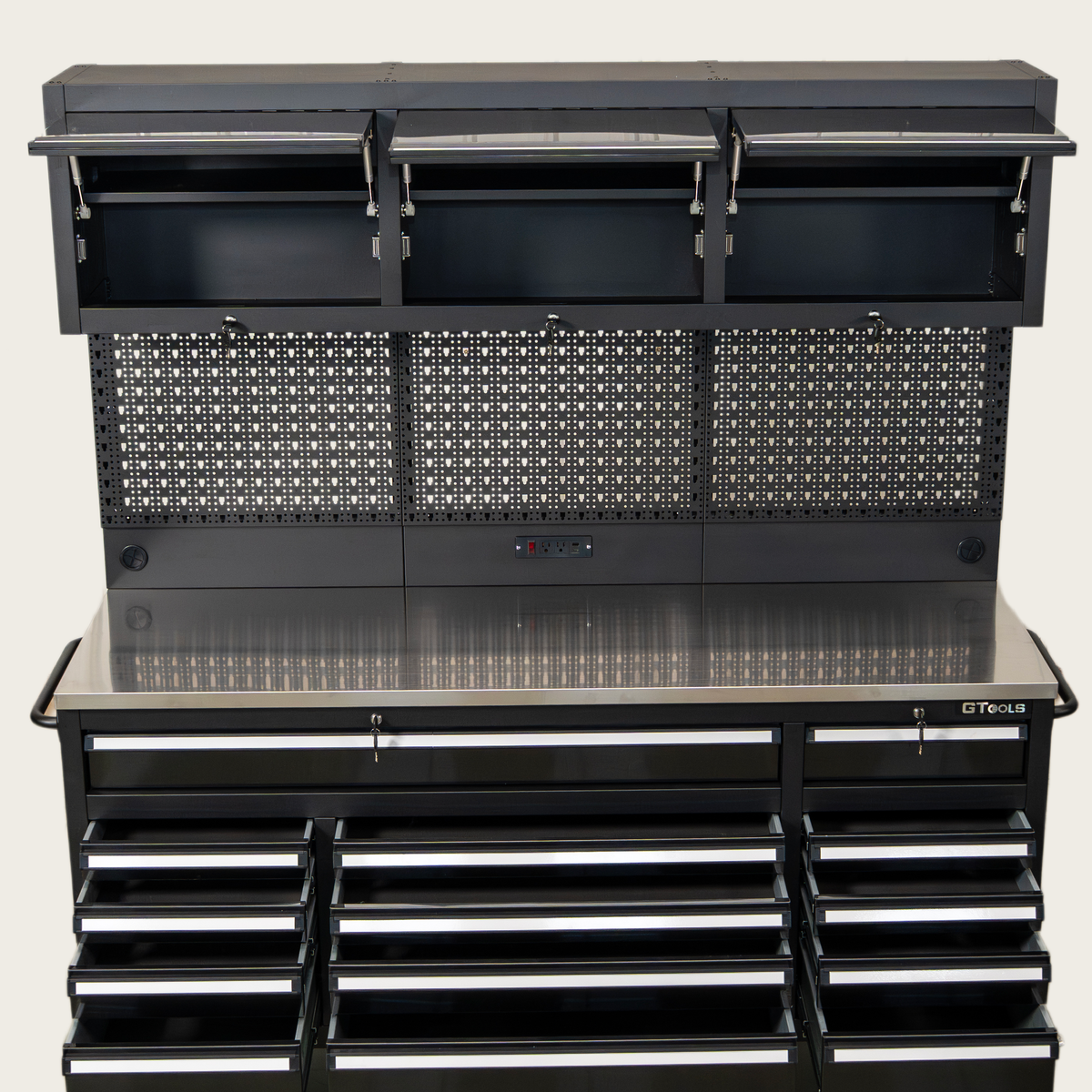 Overhead Pro Special Edition HD 72x79x24 inch Rolling Tool Chest and Workbench