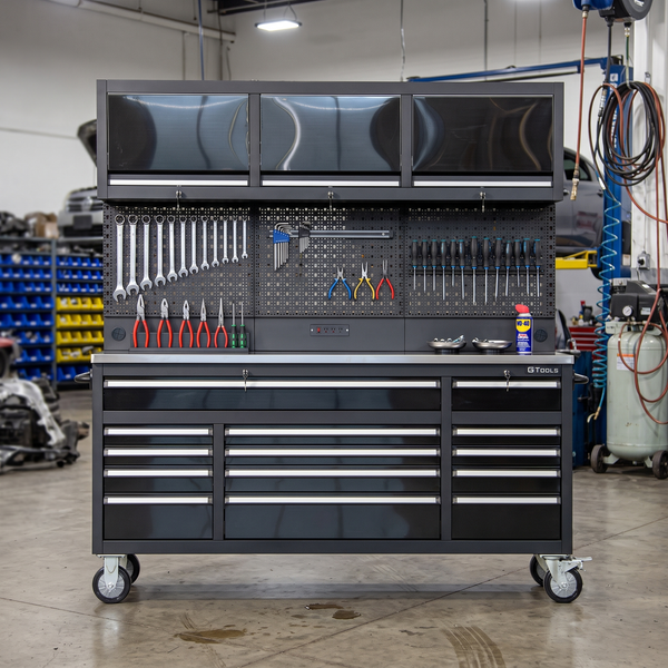 Overhead Pro Special Edition HD 72x79x24 inch Rolling Tool Chest and Workbench