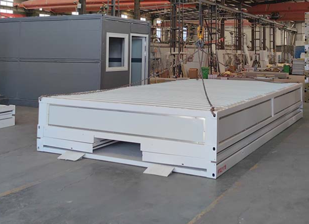 Folding Modular Garage – Heavy-Duty Galvanized Steel Structure
