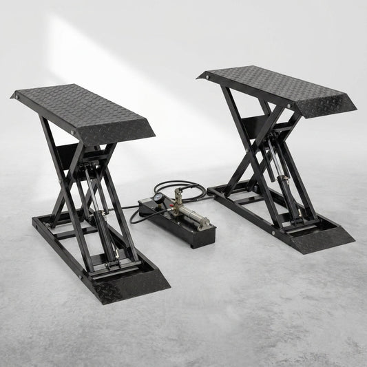 Hydraulic Car Lift with Ramp - 3,000 Lb. per Pair Capacity — Studio Shot