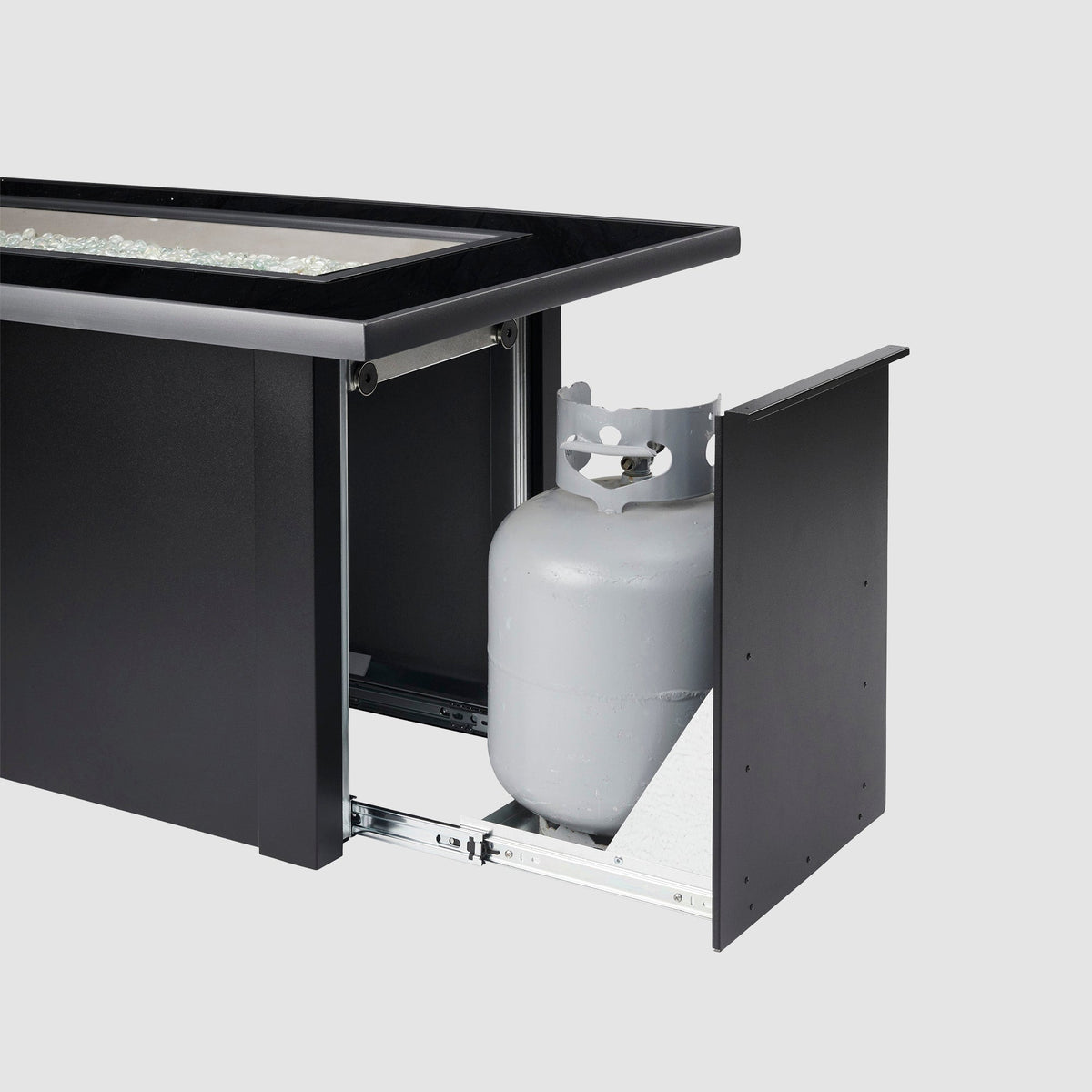 Monte Carlo Linear Gas Fire Pit Table