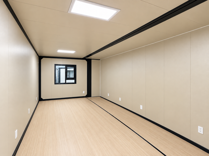 40' Double Expandable Modular Office Complex | 6 Private Offices, Reception, Kitchen & 2 Bathrooms | 1550 SF
