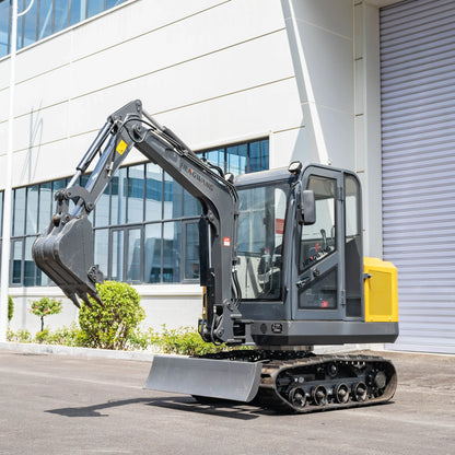 2.5 Ton Diesel Mini Excavator – Compact Crawler Digger with Hydraulic Controls