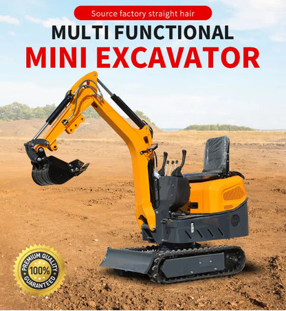 1.2 Ton Mini Excavator – Compact Crawler Digger for Landscaping & Farming