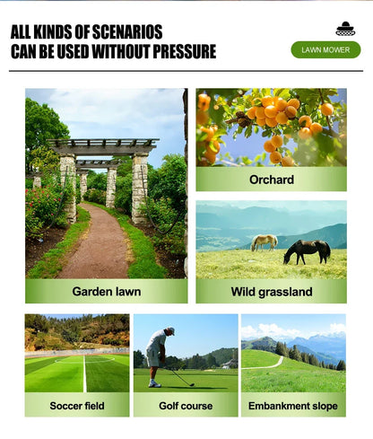 Self-Propelled Remote-Control Lawn Mower – 550mm for Small Gardens