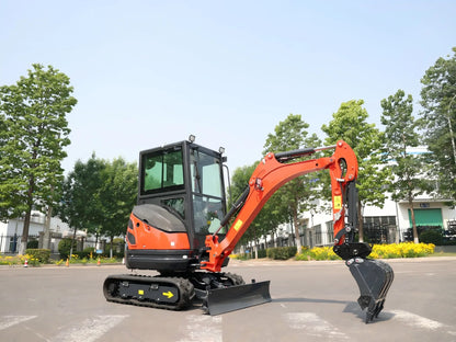 2.5 Ton Mini Excavator – CE-Certified Compact Crawler Digger for Construction