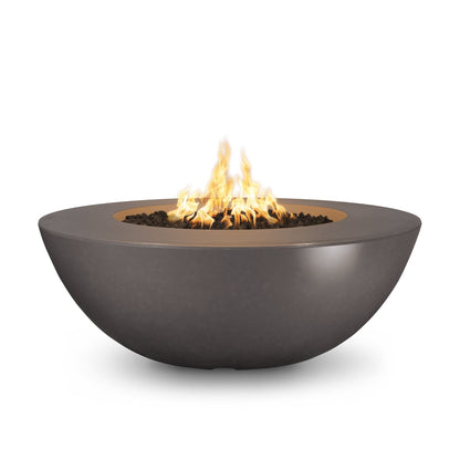 Sedona 48" Wide Ledge GFRC Concrete Fire Pit by The Outdoor Plus