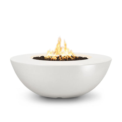 Sedona 48" Wide Ledge GFRC Concrete Fire Pit by The Outdoor Plus