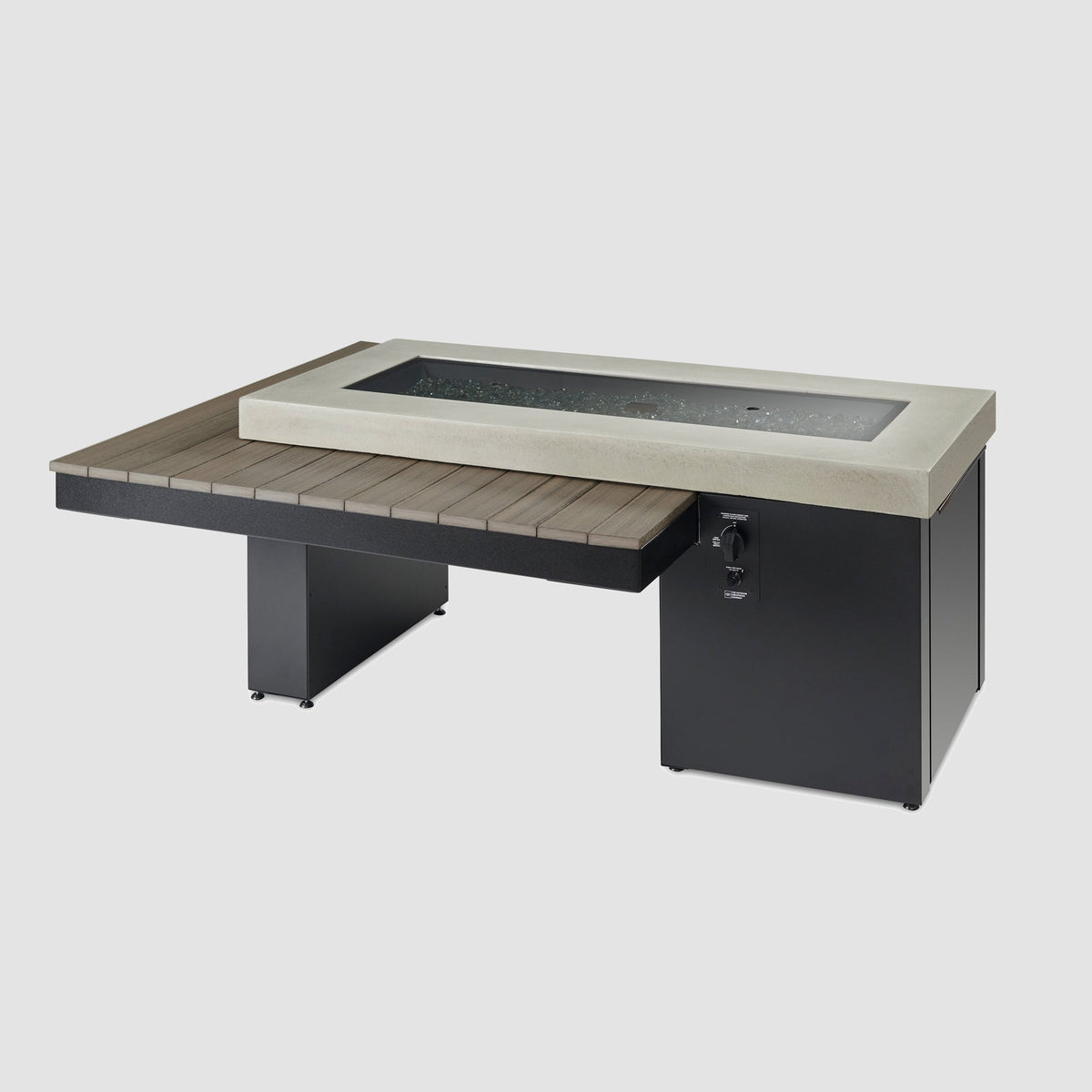 Uptown Linear Gas Fire Pit Table