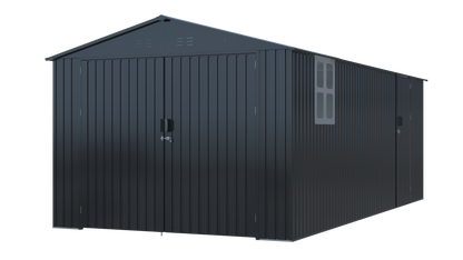 Outdoor Storage Shed 20x13 FT, Metal Garden Shed
