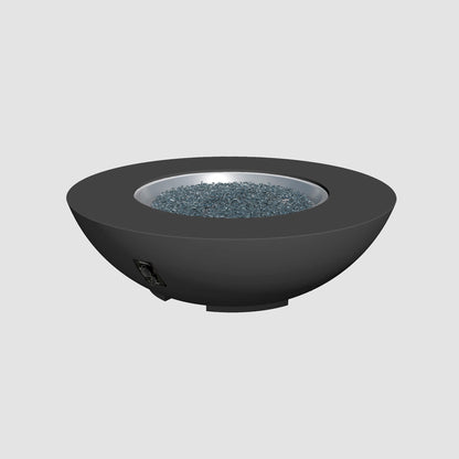Cove Concrete Bowl Gas Fire Pit