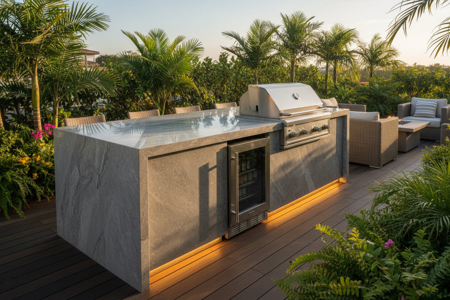 Outdoor Kitchen Islands