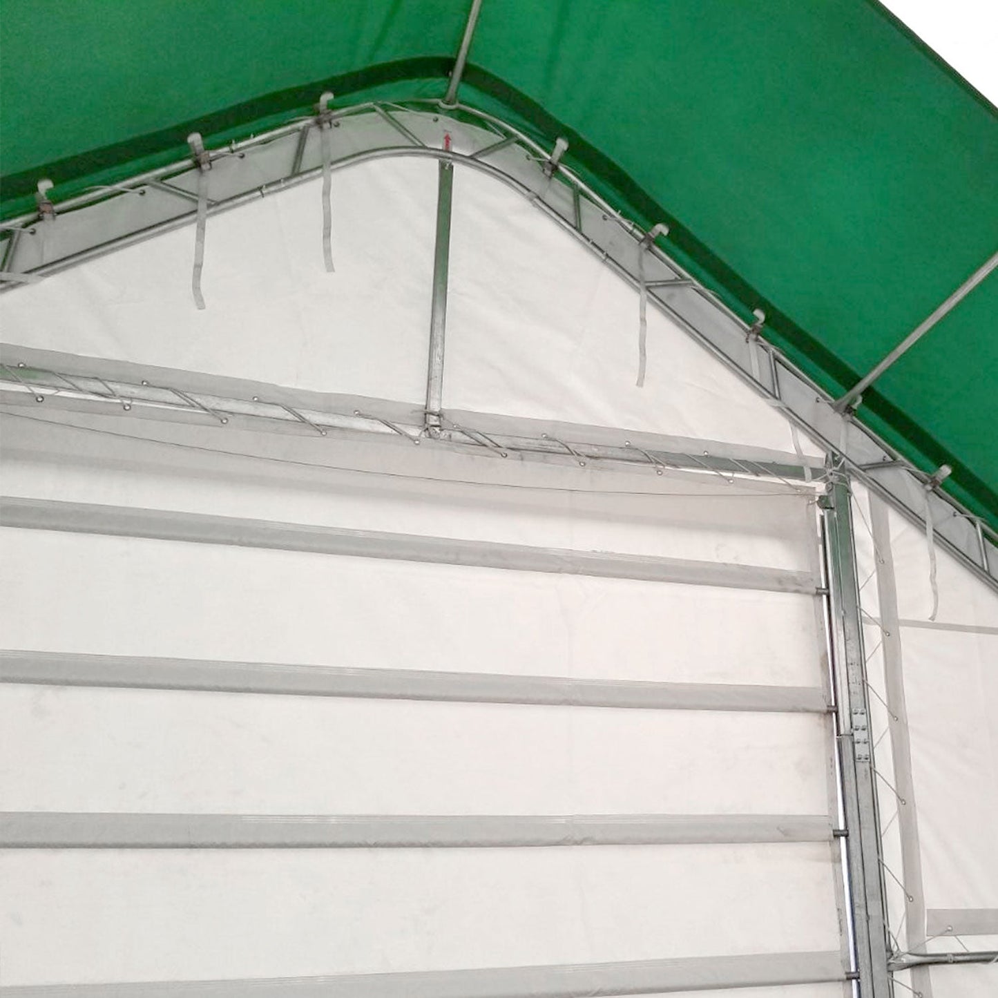 W40'xL64'xH23' Double Truss Storage Shelter